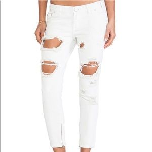One Teaspoon Trashed Freebird Distressed Denim